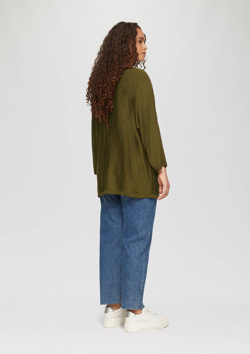 S.Oliver Strickpullover Mit Fledermausarm