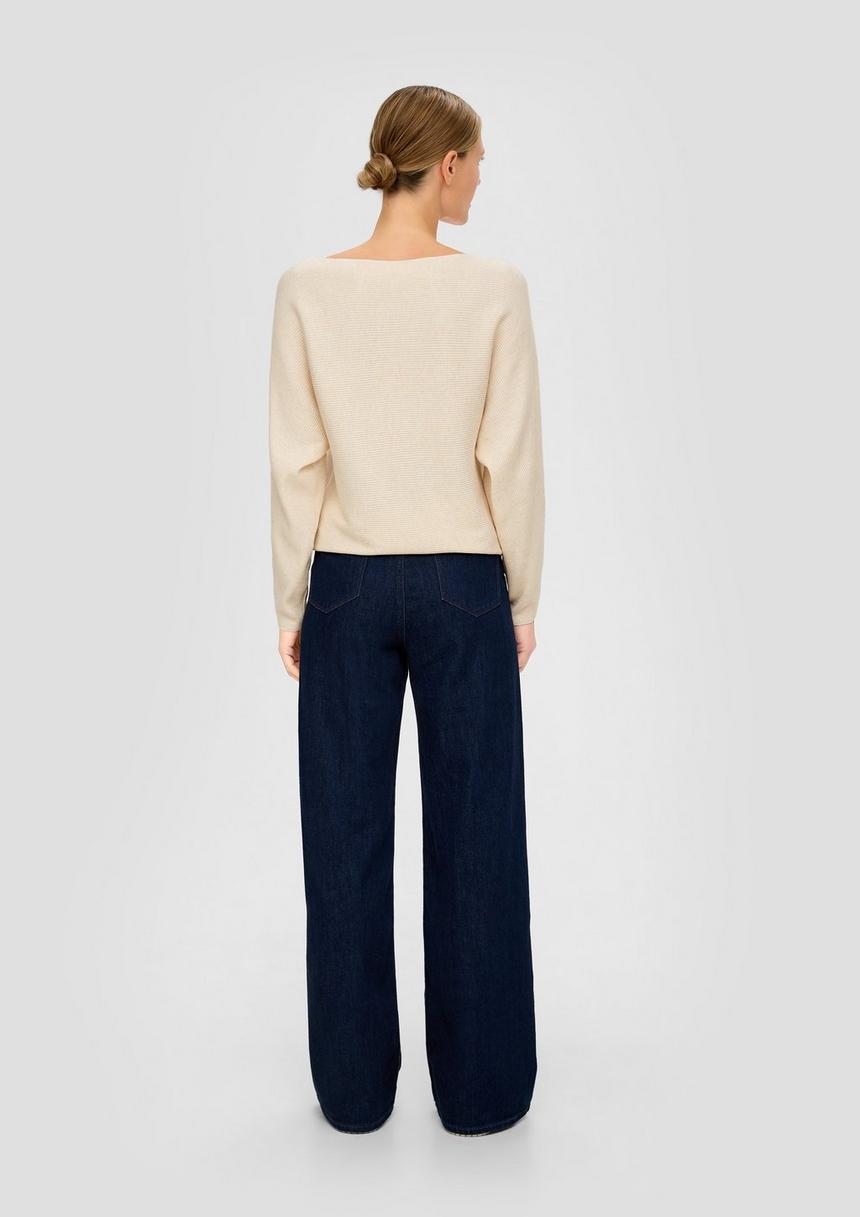 S.Oliver Strickpullover Mit Fledermausarm