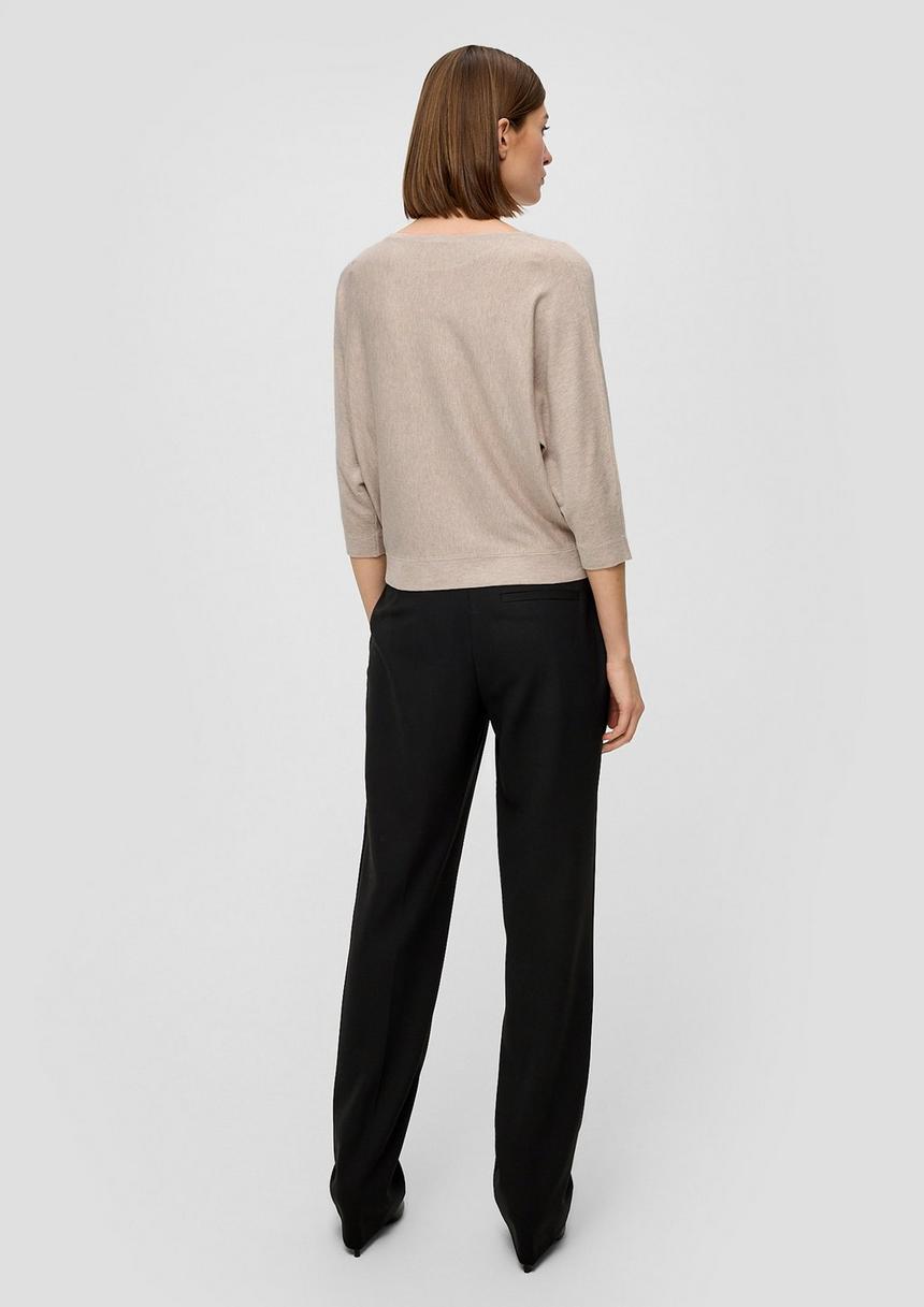 S.Oliver Strickpullover Mit Fledermausarm
