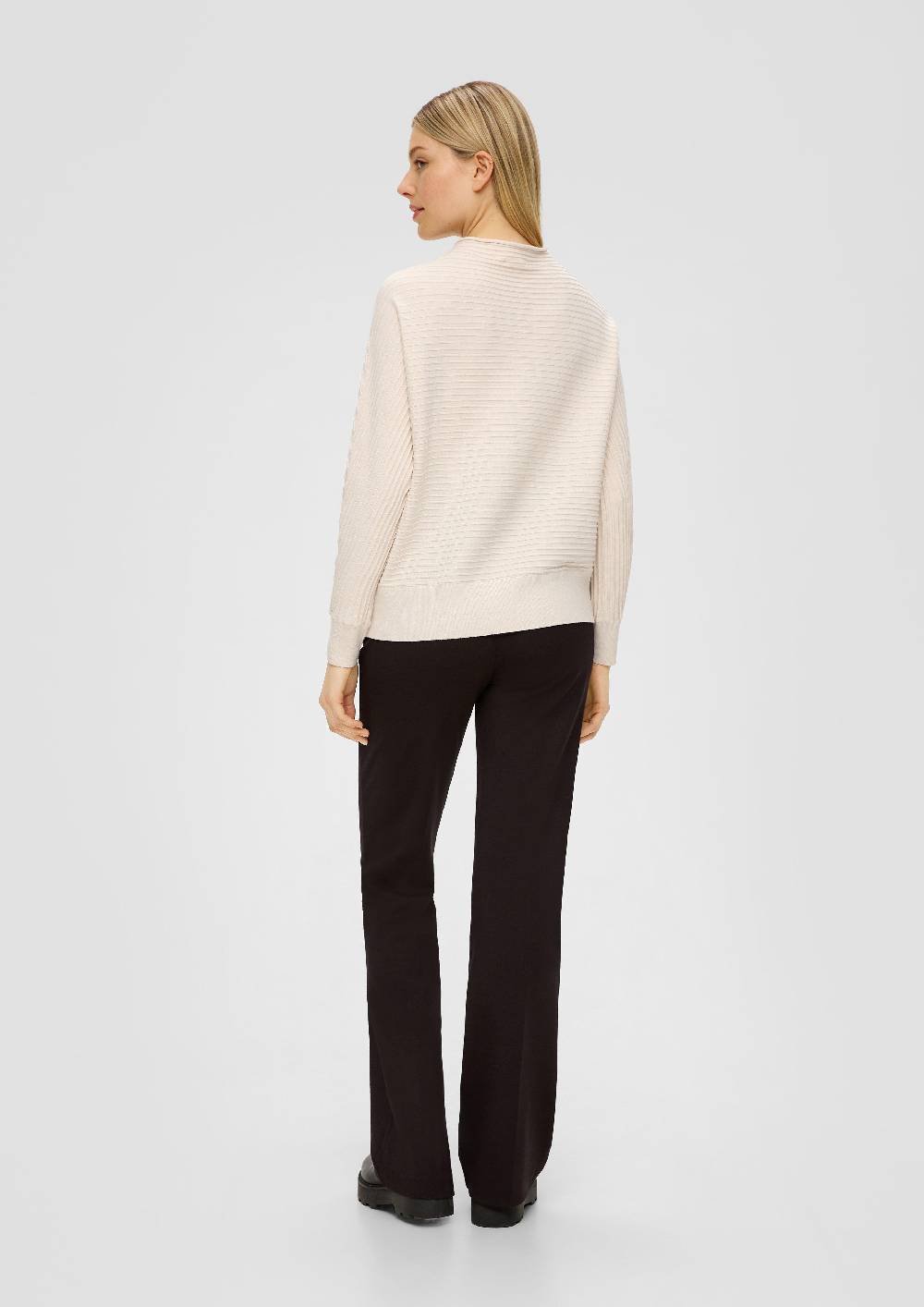 S.Oliver Strickpullover Mit Fledermausärmeln