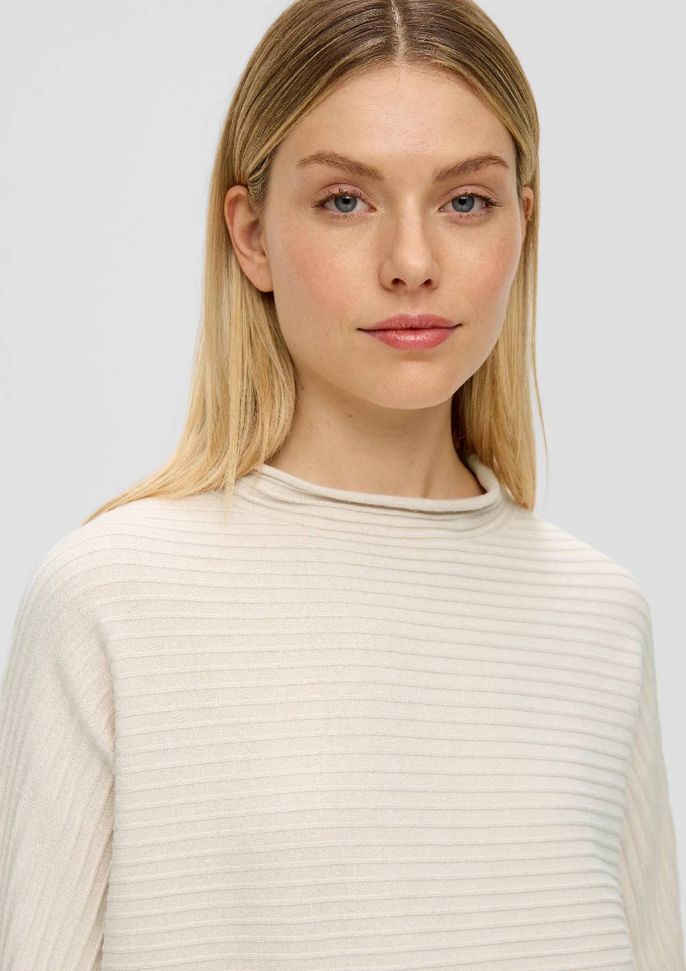 S.Oliver Strickpullover Mit Fledermausärmeln