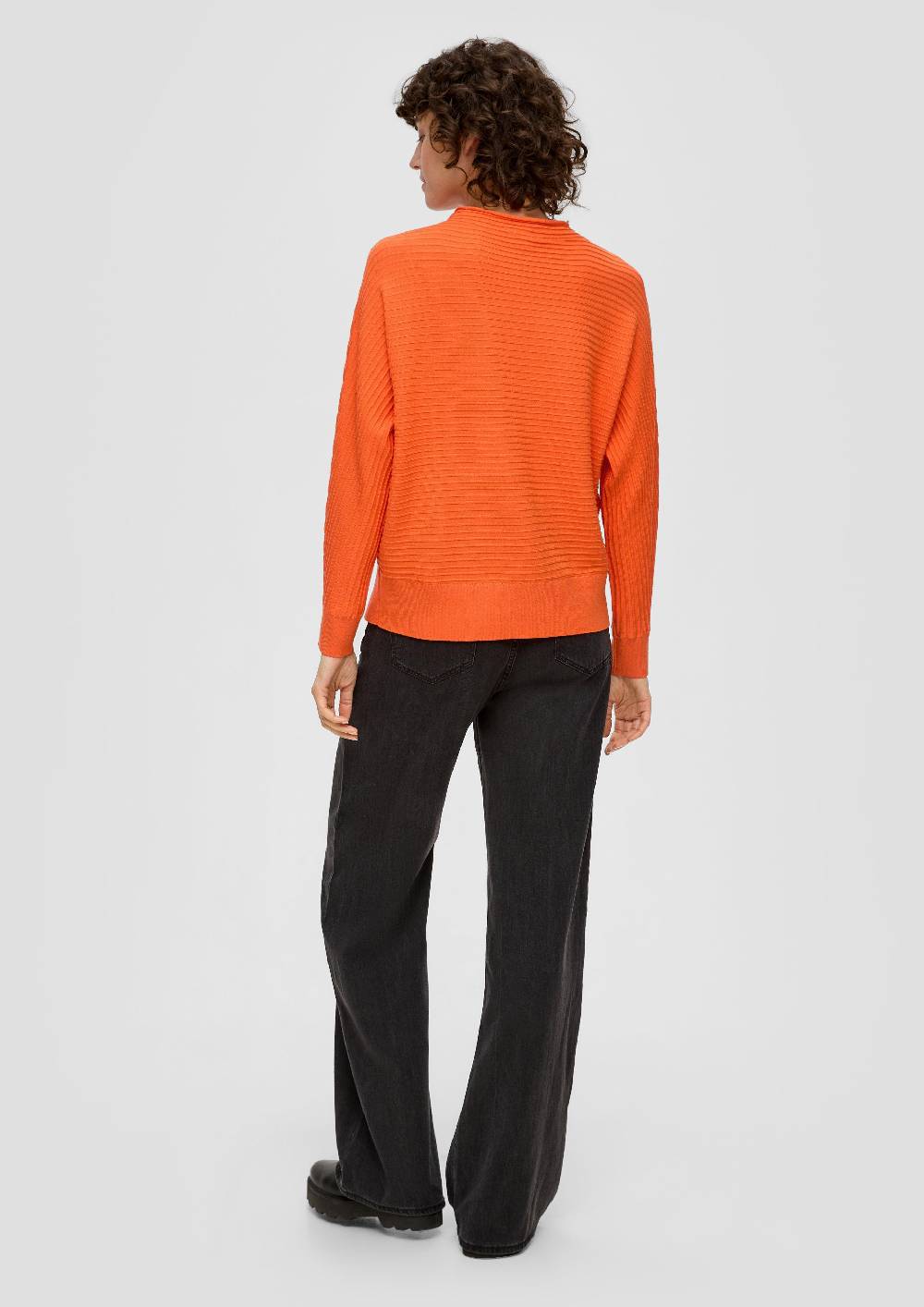 S.Oliver Strickpullover Mit Fledermausärmeln