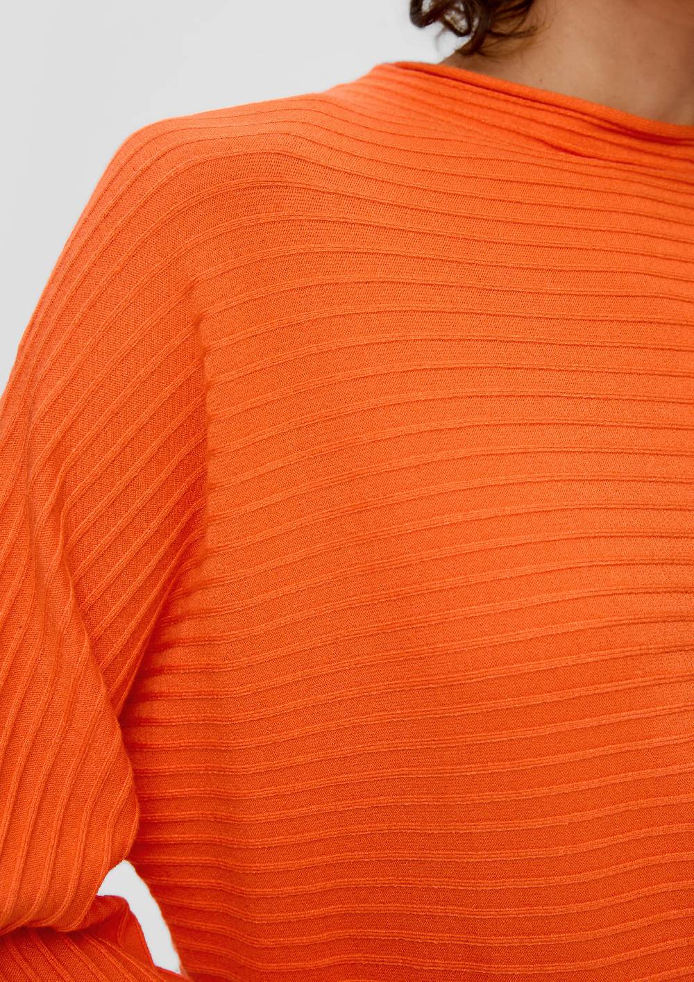 S.Oliver Strickpullover Mit Fledermausärmeln