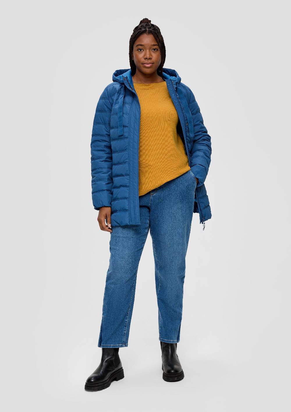 S.Oliver Strickpullover Mit Geschlitztem Saum