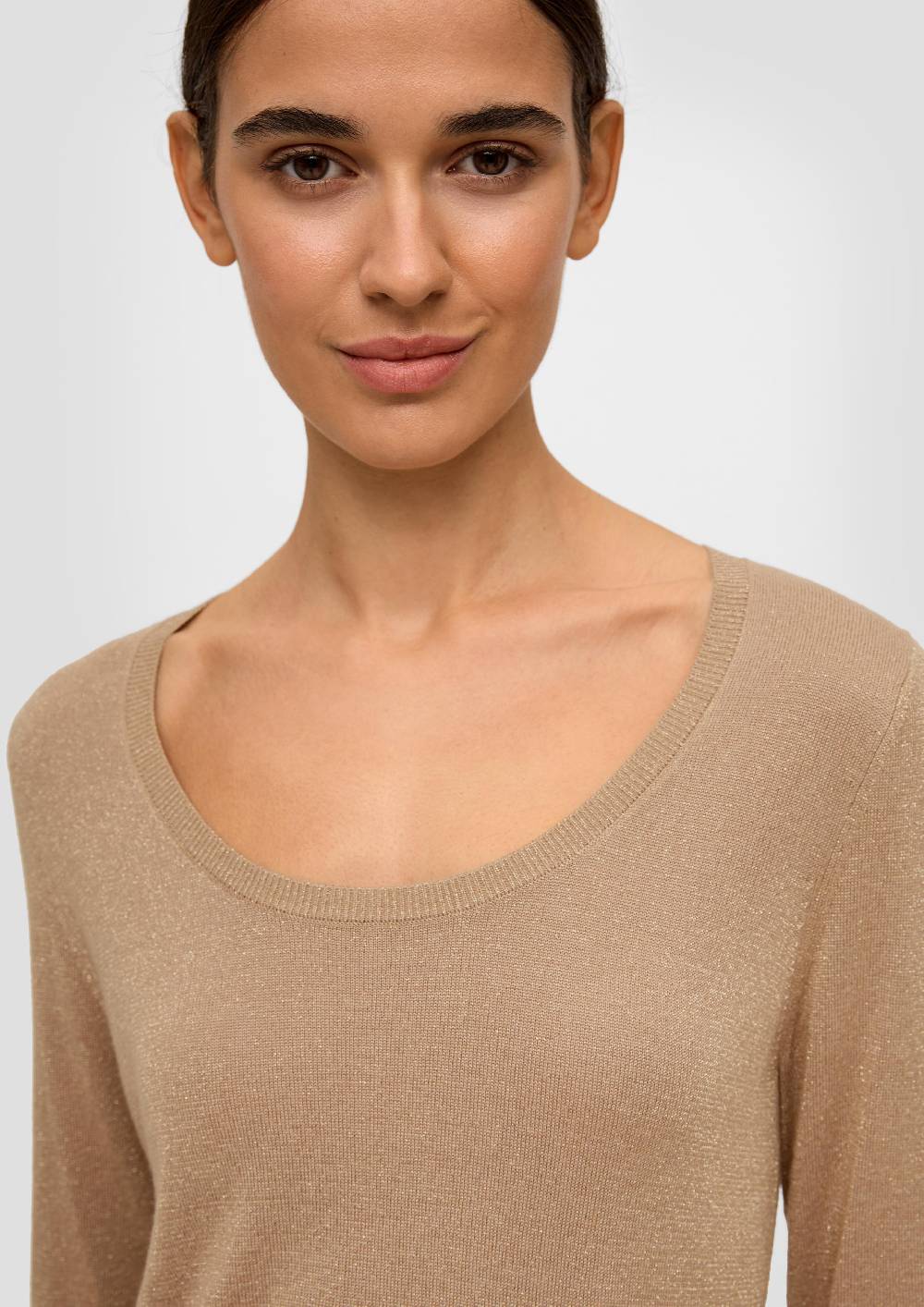 S.Oliver Strickpullover Mit Glitzergarn