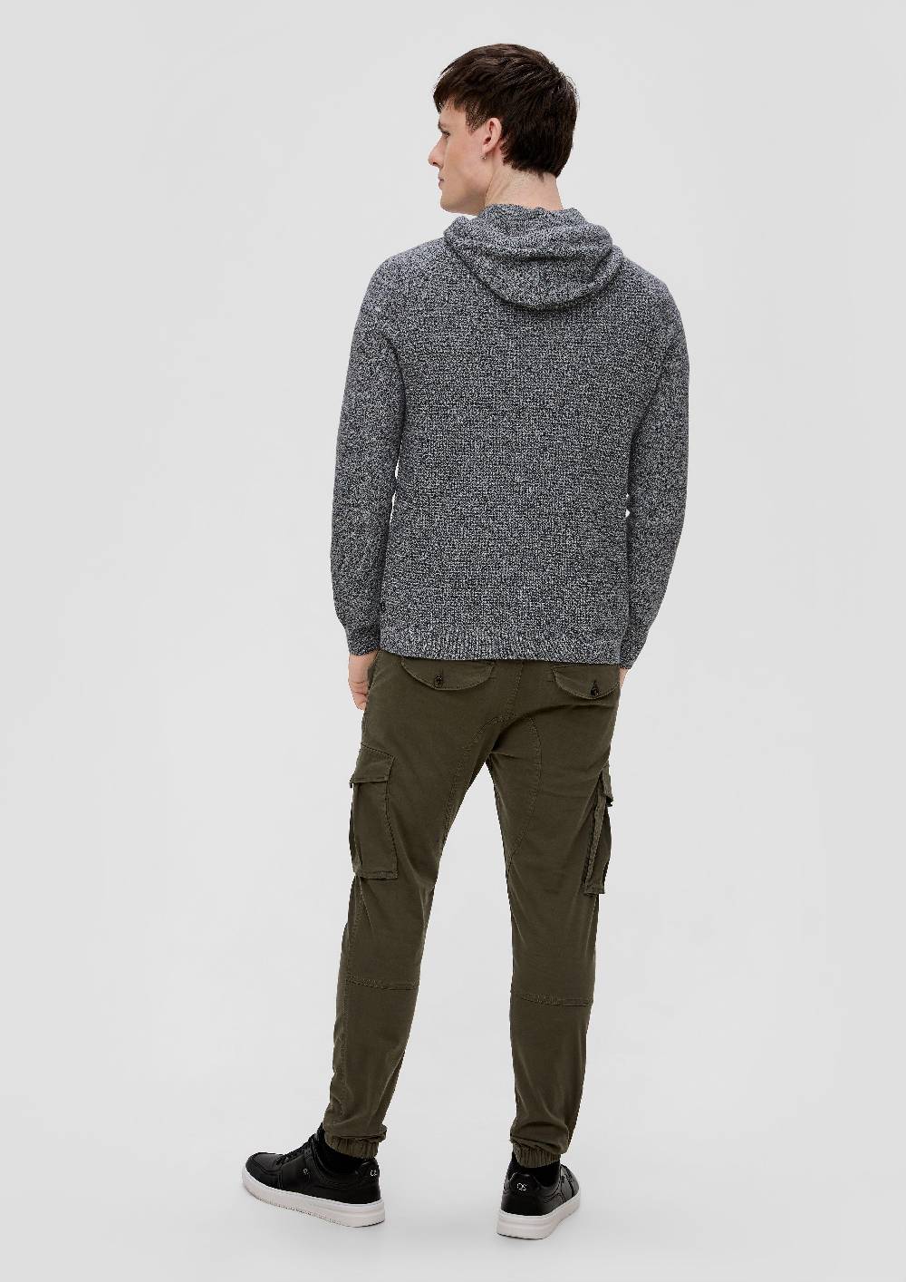 S.Oliver Strickpullover Mit Kapuze