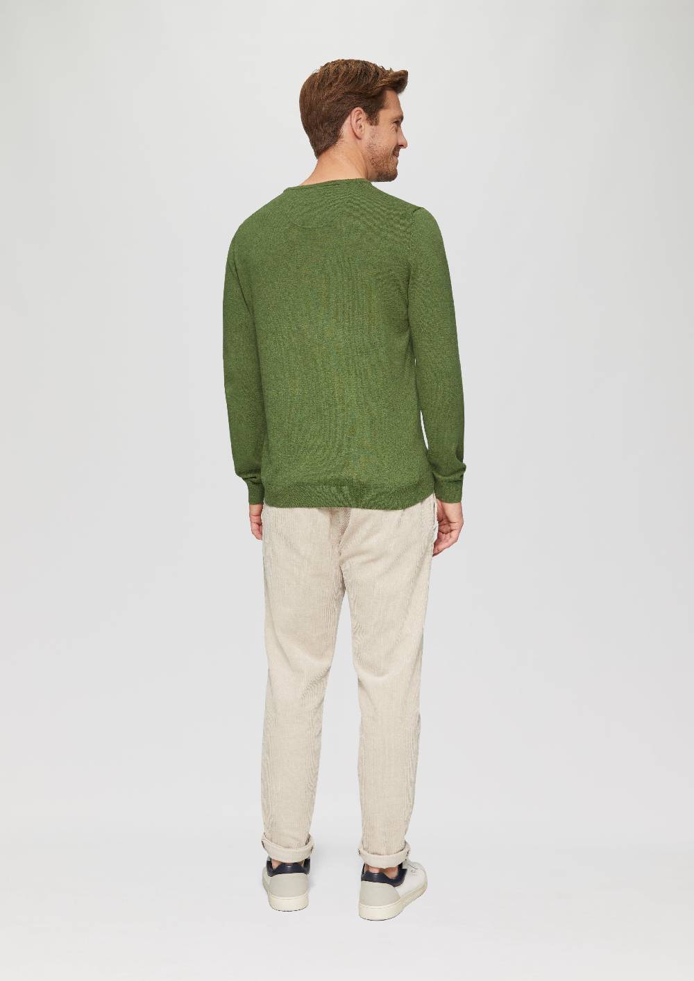 S.Oliver Strickpullover Mit Logo-Stickerei