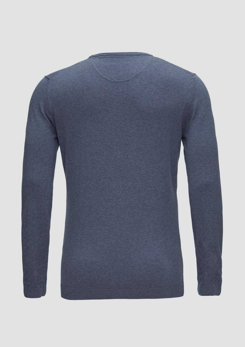 S.Oliver Strickpullover Mit Logo-Stickerei