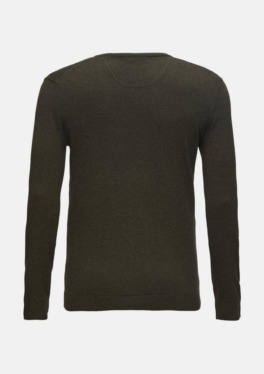 S.Oliver Strickpullover Mit Logo-Stickerei