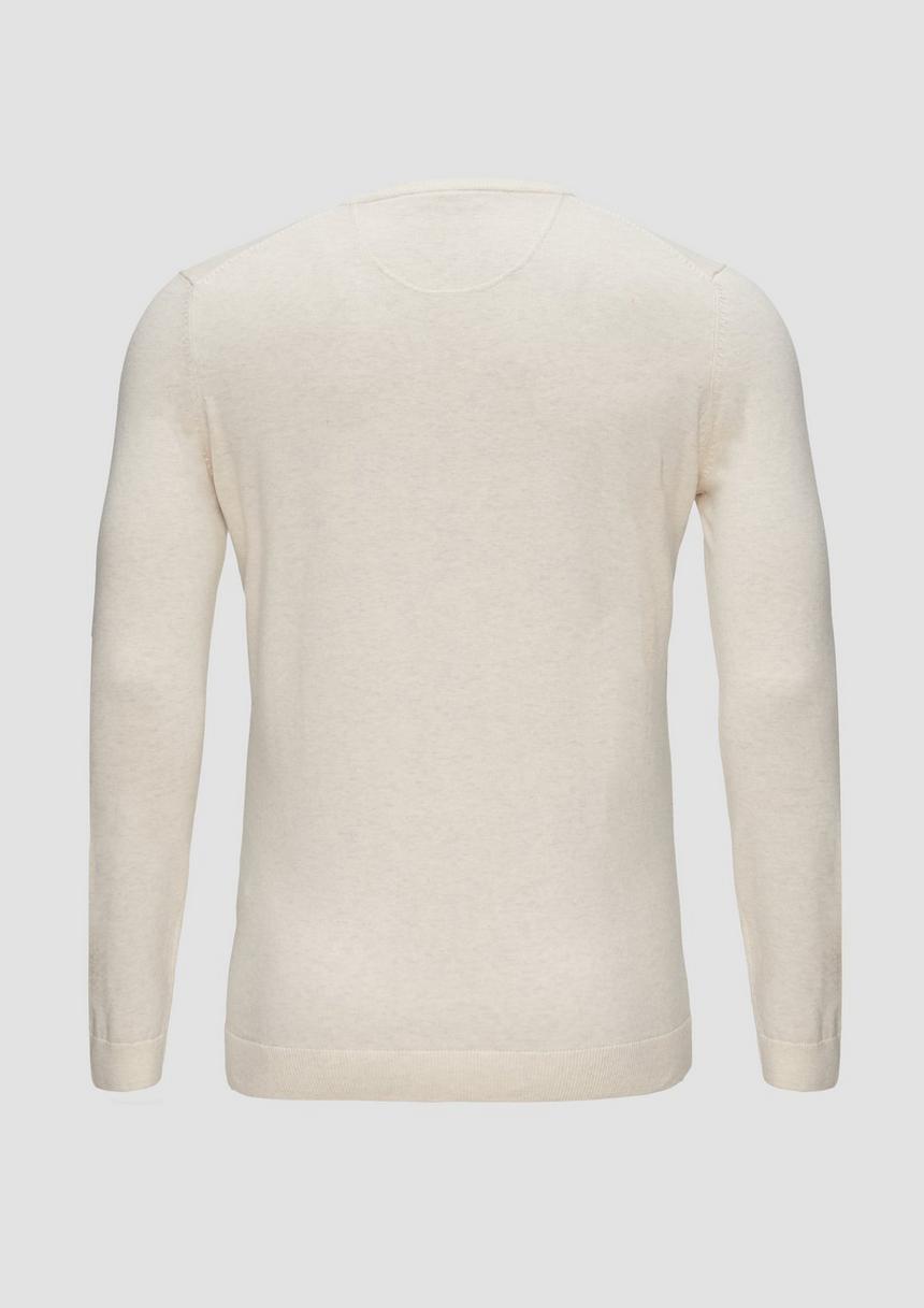 S.Oliver Strickpullover Mit Logo-Stickerei