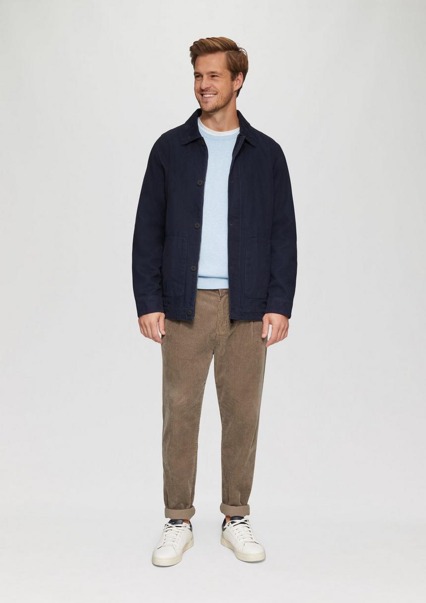 S.Oliver Strickpullover Mit Logo-Stickerei