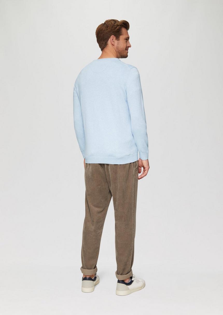 S.Oliver Strickpullover Mit Logo-Stickerei