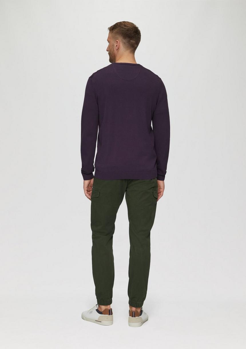 S.Oliver Strickpullover Mit Logo-Stickerei