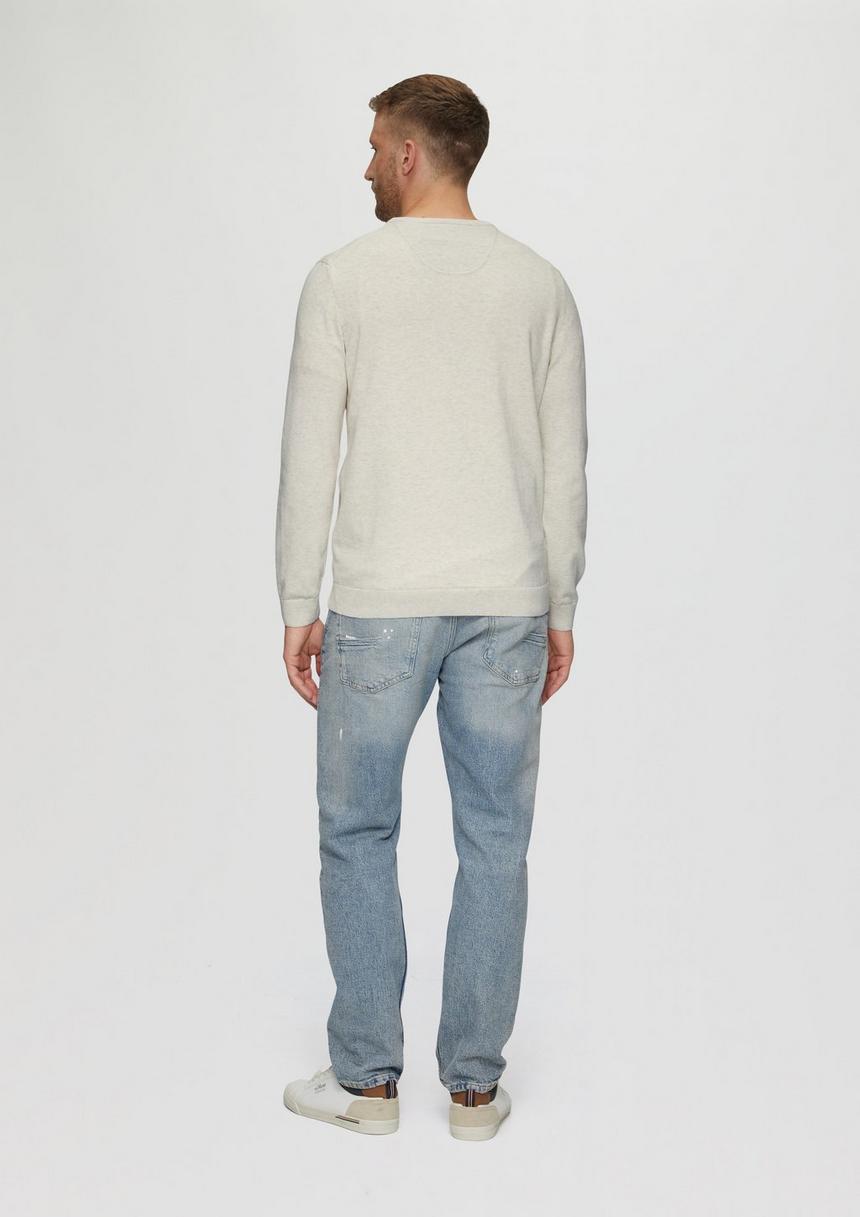 S.Oliver Strickpullover Mit Logo-Stickerei