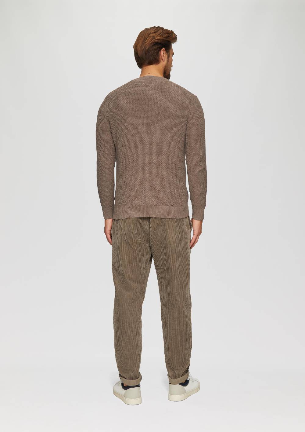 S.Oliver Strickpullover Mit Musterstruktur