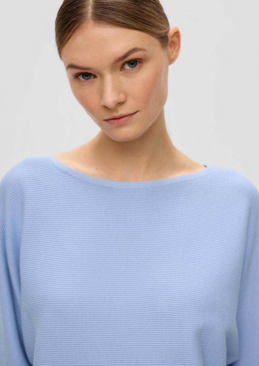 S.Oliver Strickpullover Mit Musterstruktur