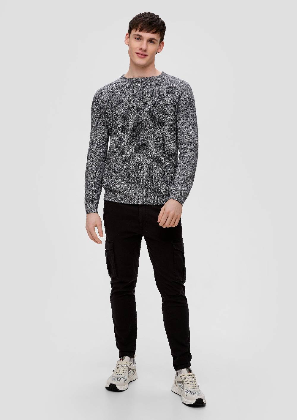 S.Oliver Strickpullover Mit Raglanärmeln