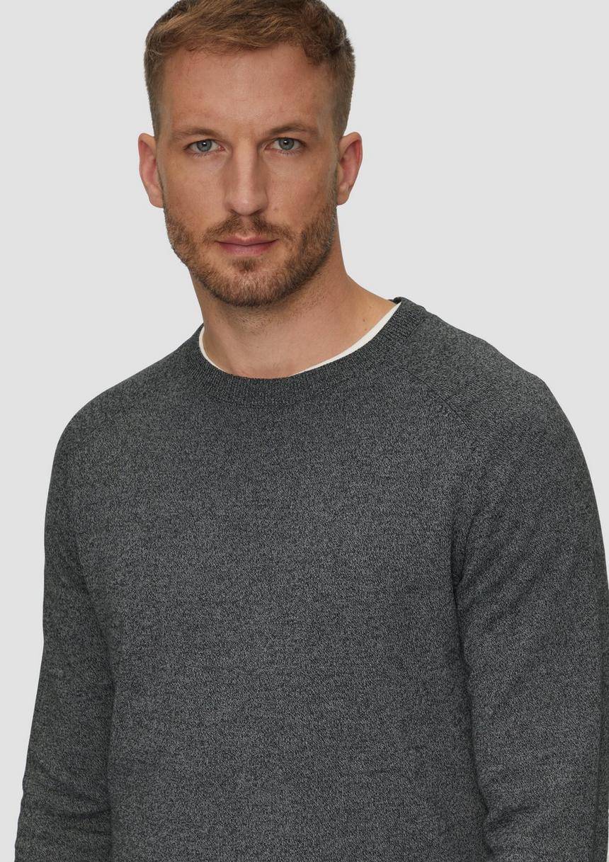 S.Oliver Strickpullover Mit Raglanärmeln