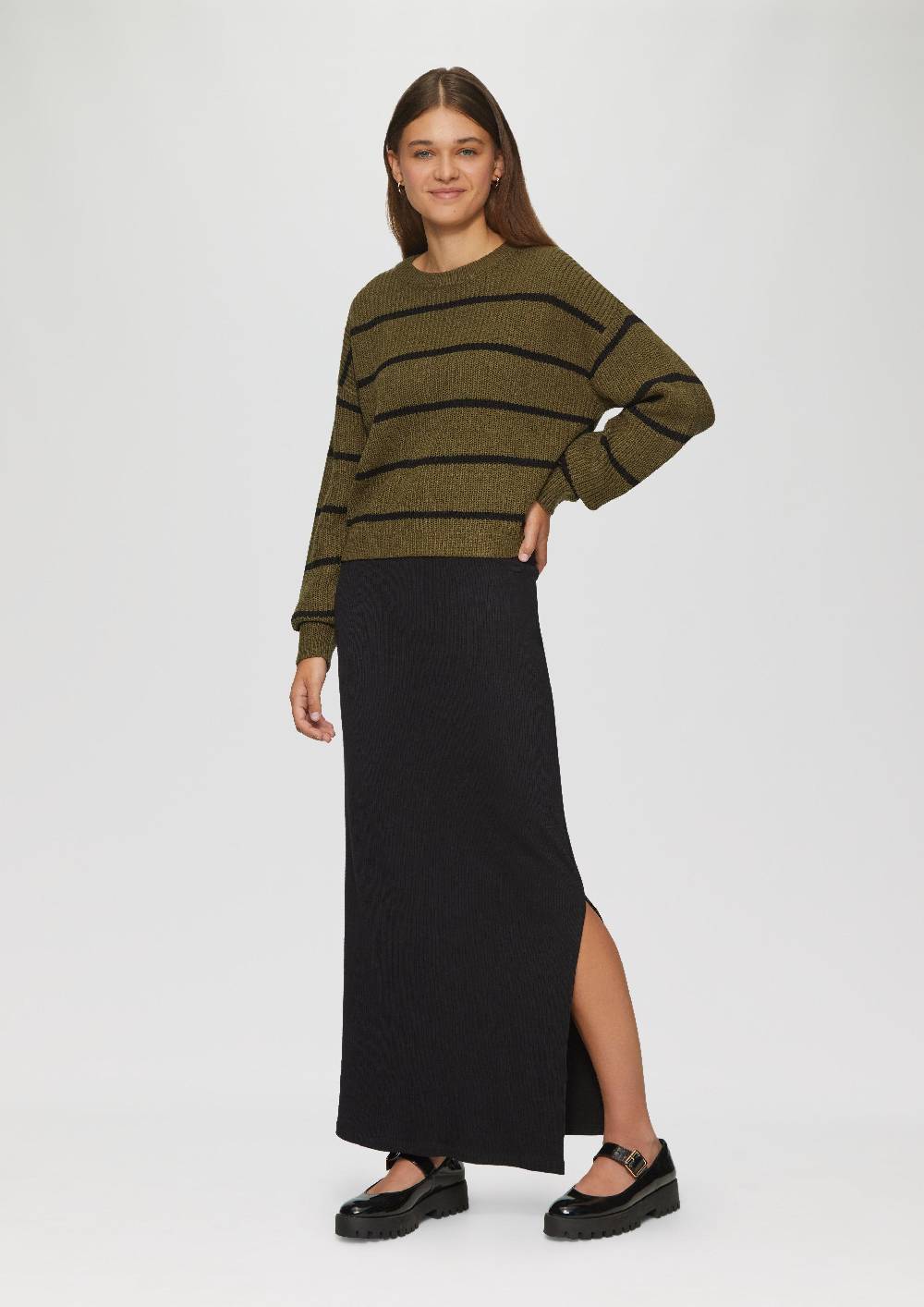 S.Oliver Strickpullover Mit Ringeln