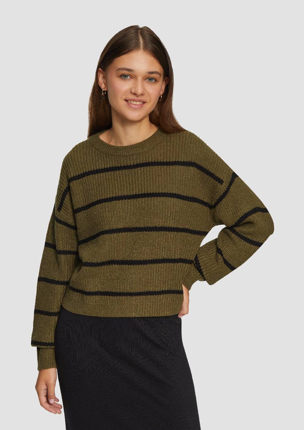 S.Oliver Strickpullover Mit Ringeln