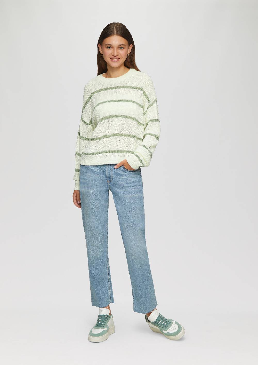 S.Oliver Strickpullover Mit Ringeln
