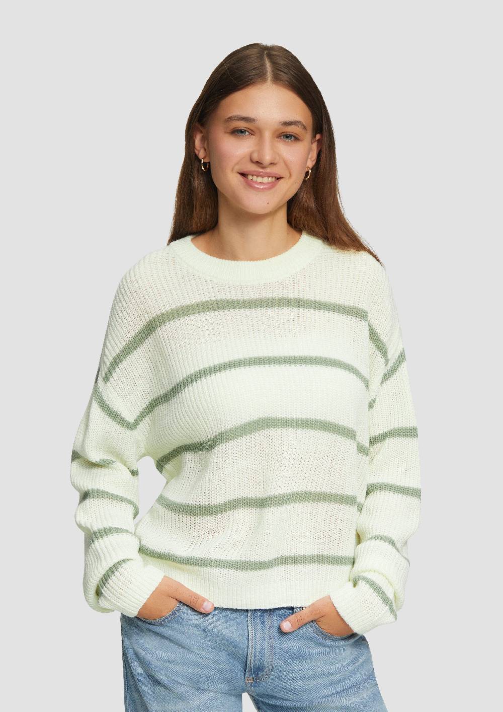 S.Oliver Strickpullover Mit Ringeln