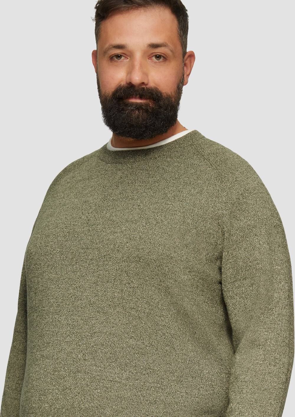 S.Oliver Strickpullover Mit Rippbündchen