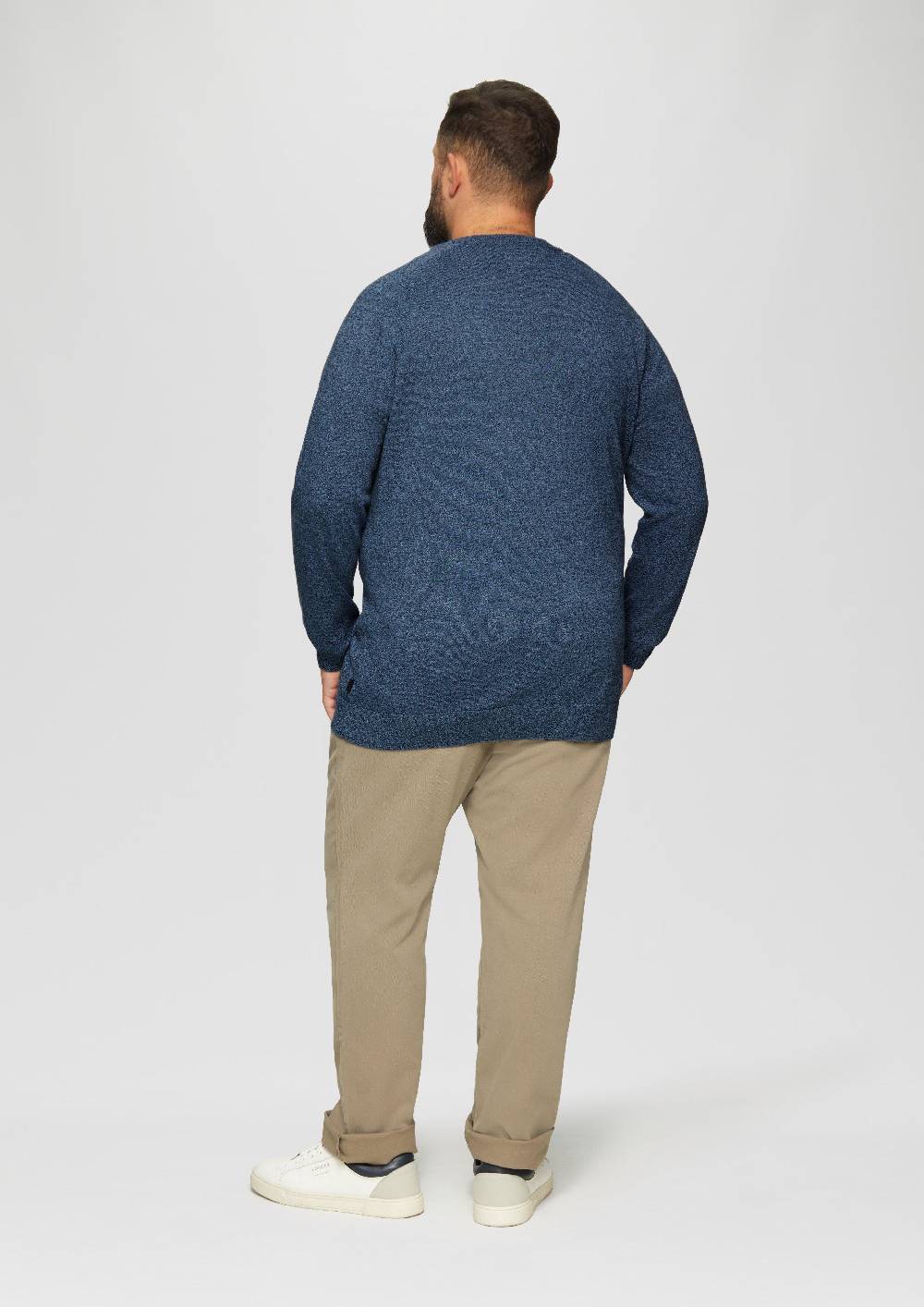 S.Oliver Strickpullover Mit Rippbündchen