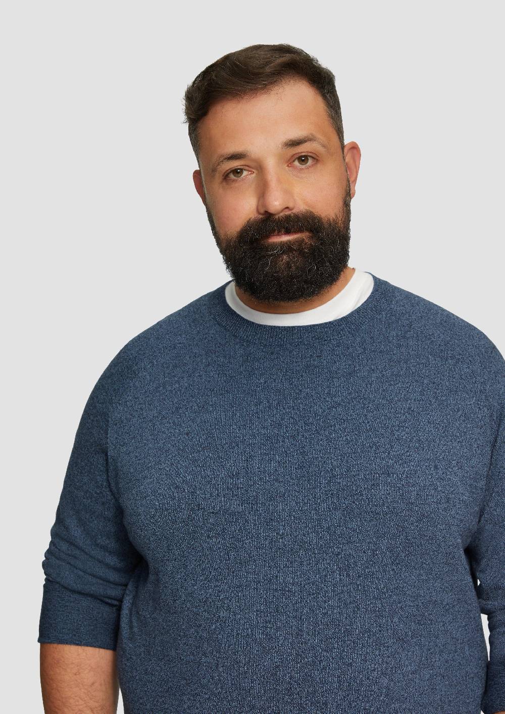 S.Oliver Strickpullover Mit Rippbündchen