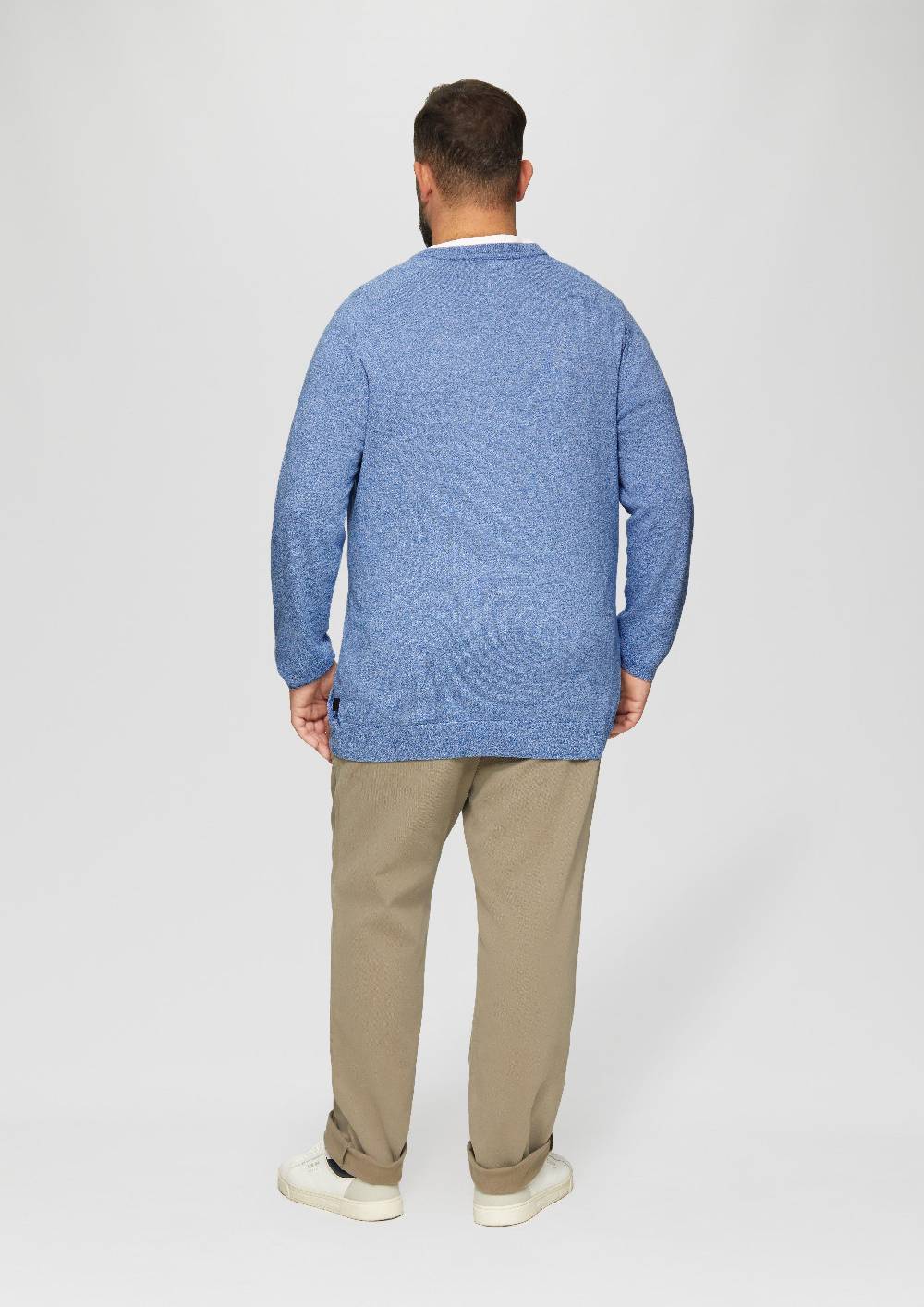 S.Oliver Strickpullover Mit Rippbündchen
