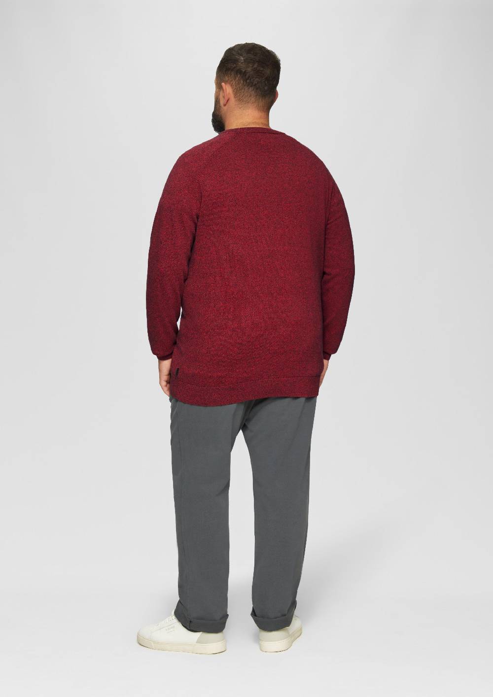 S.Oliver Strickpullover Mit Rippbündchen