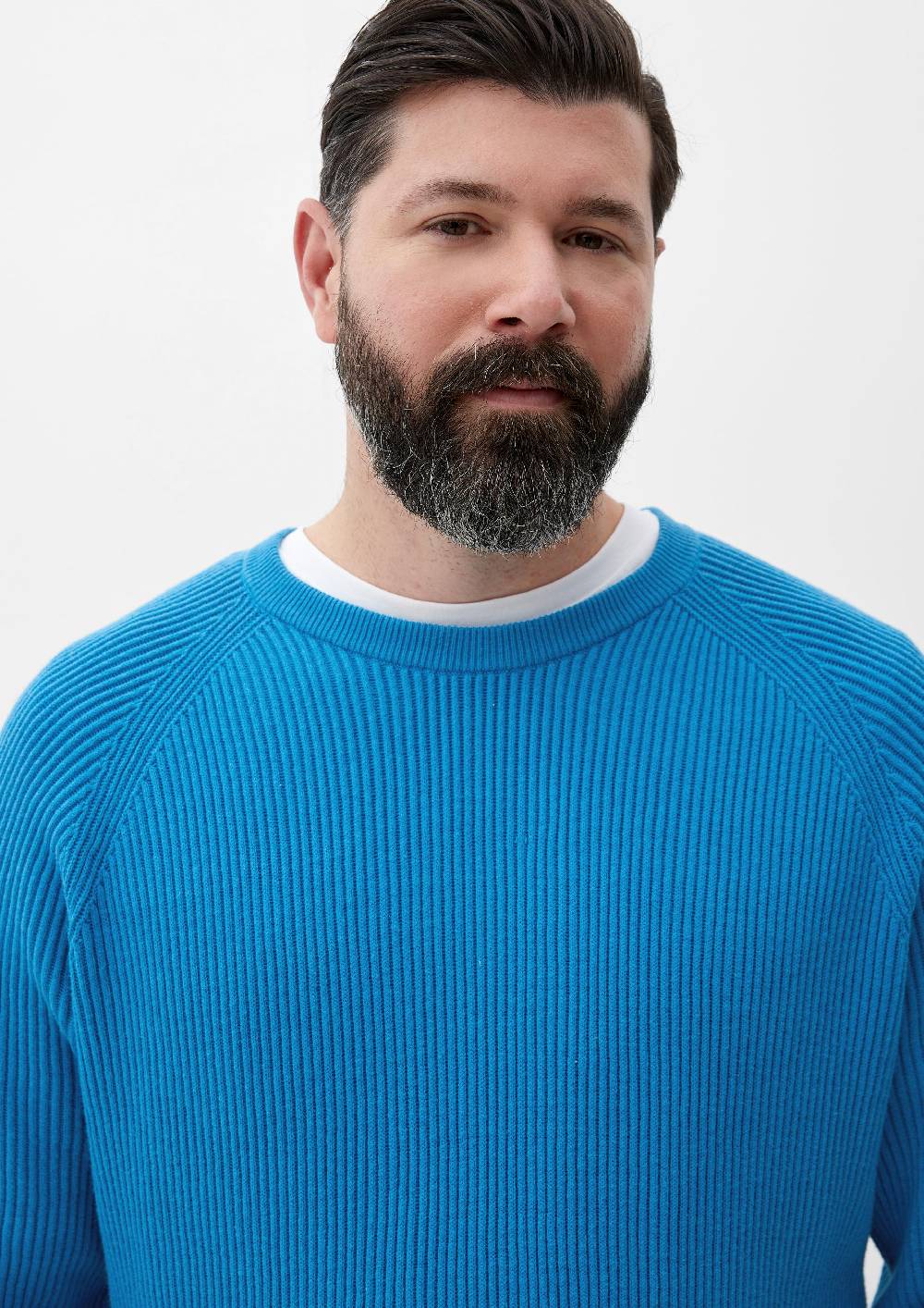 S.Oliver Strickpullover Mit Rippstruktur