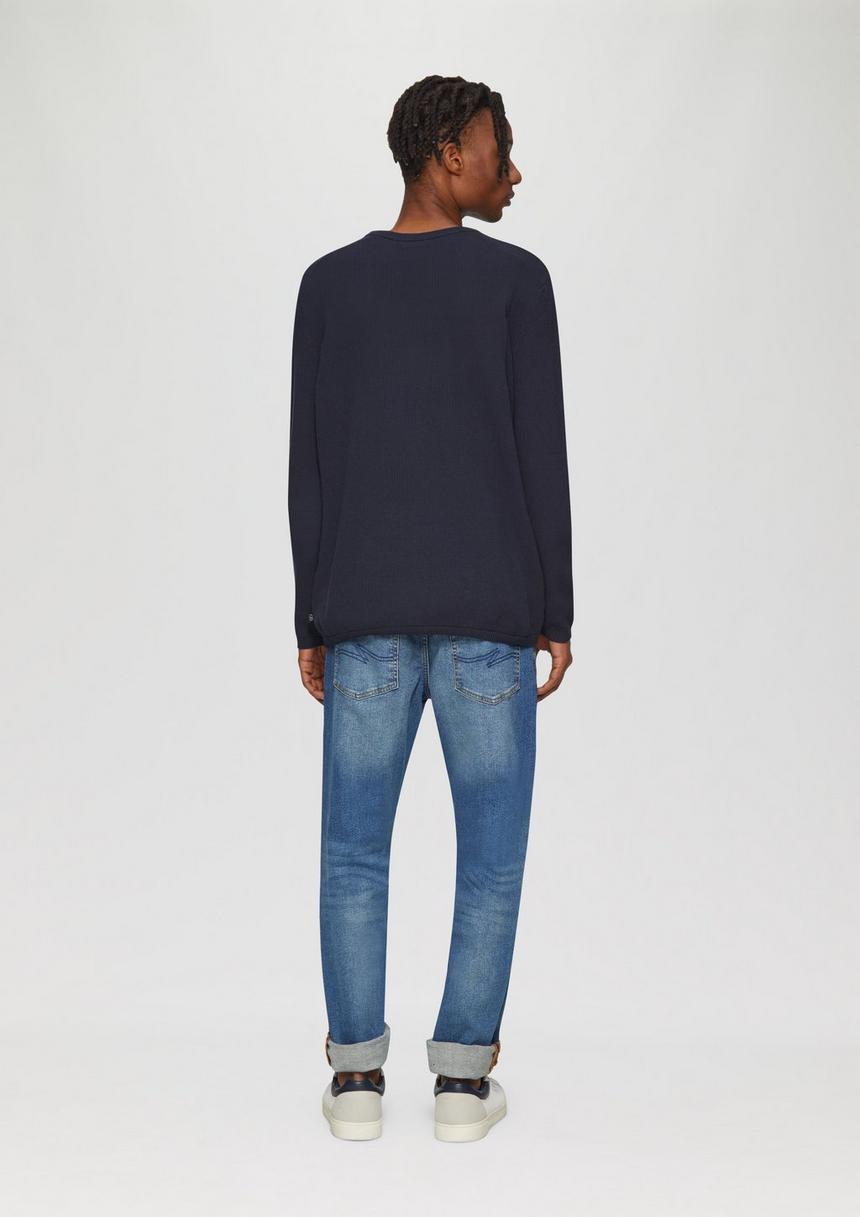 S.Oliver Strickpullover Mit Rippstruktur