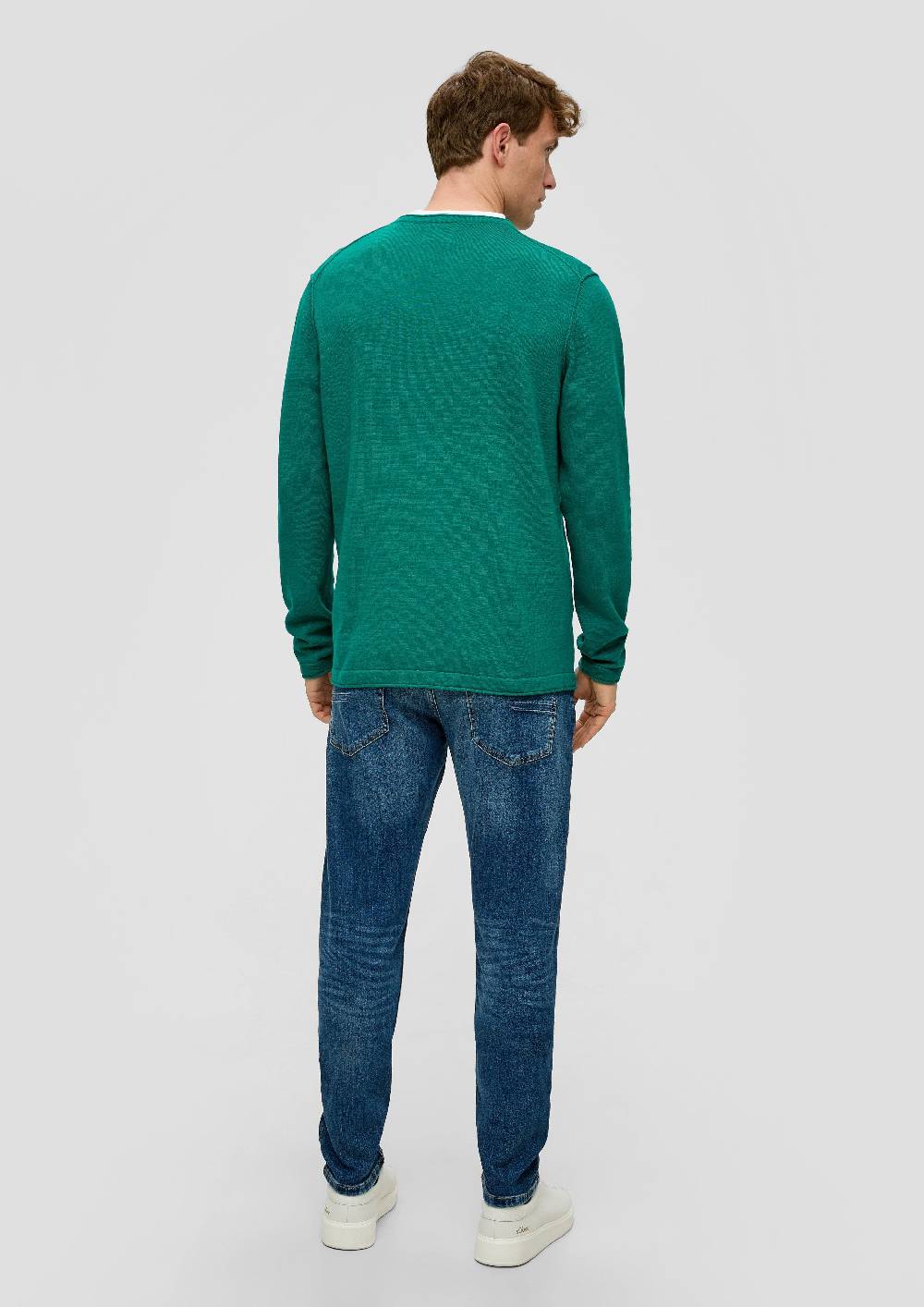 S.Oliver Strickpullover Mit Rollkante