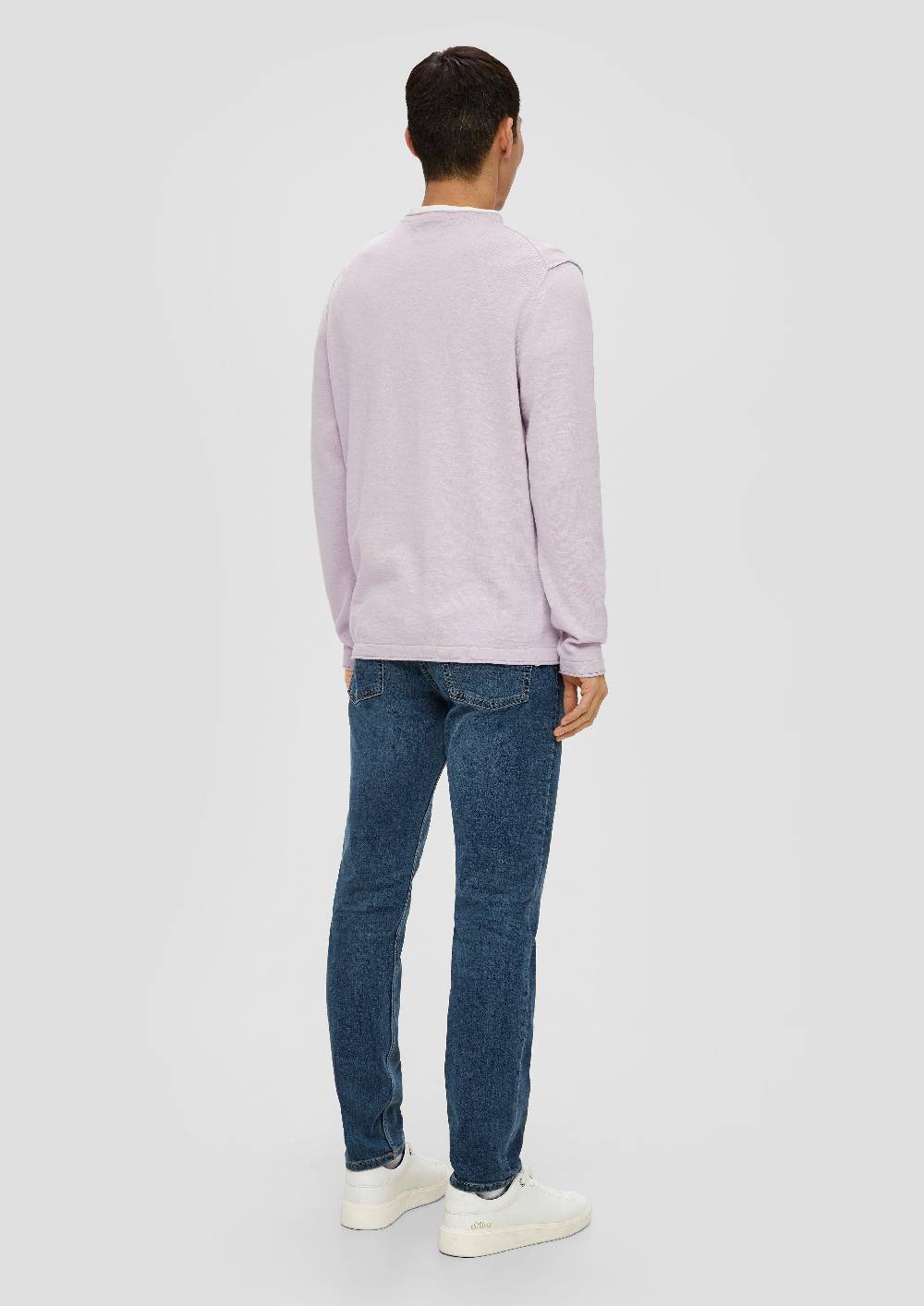 S.Oliver Strickpullover Mit Rollkante