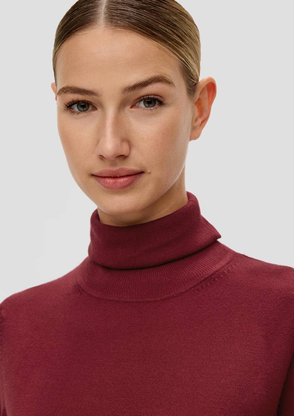 S.Oliver Strickpullover Mit Rollkragen