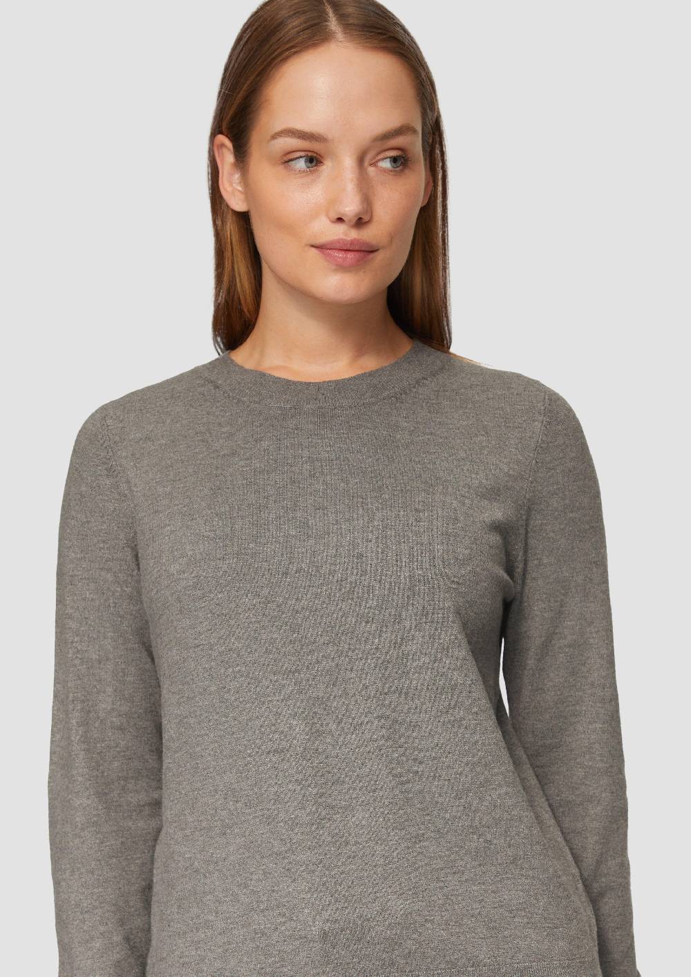 S.Oliver Strickpullover Mit Rundhalsausschnitt