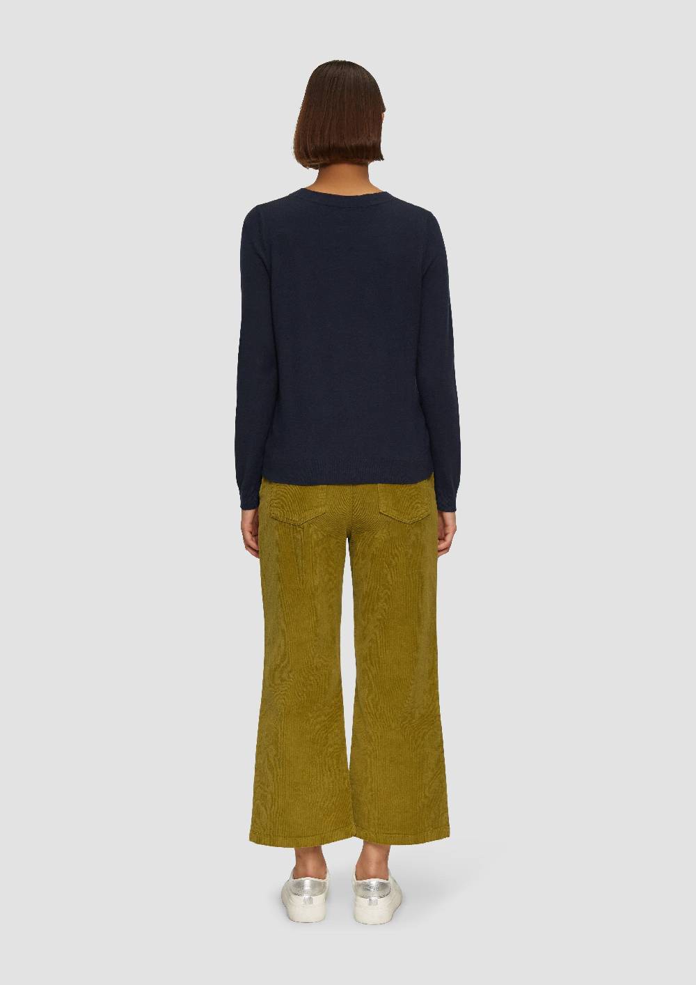 S.Oliver Strickpullover Mit Rundhalsausschnitt