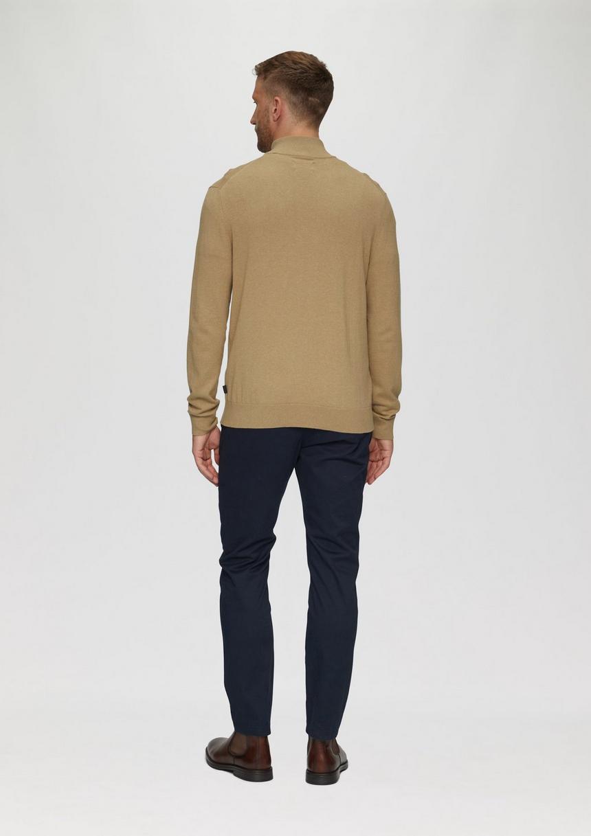 S.Oliver Strickpullover Mit Stehkragen