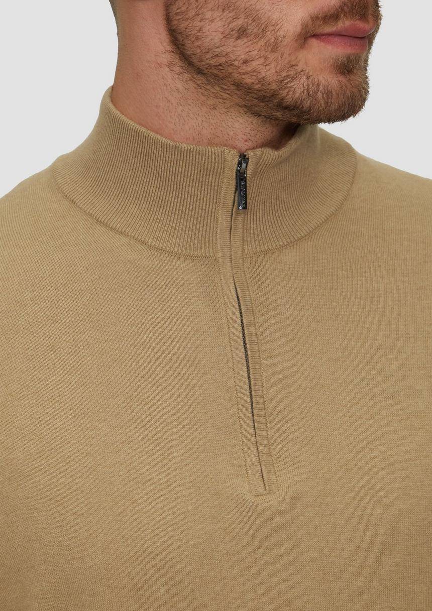 S.Oliver Strickpullover Mit Stehkragen