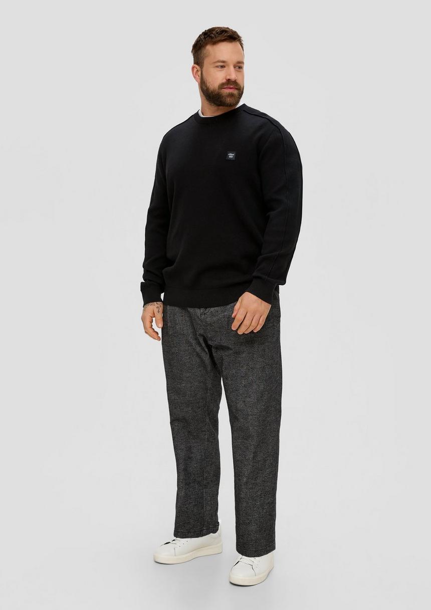 S.Oliver Strickpullover Mit Waschung