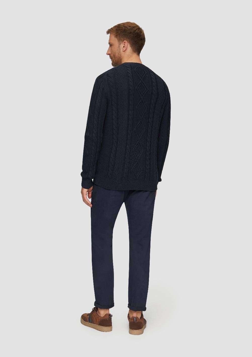 S.Oliver Strickpullover Mit Zopfmuster