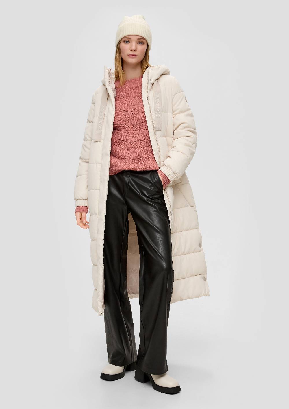 S.Oliver Strickpullover Mit Zopfmuster