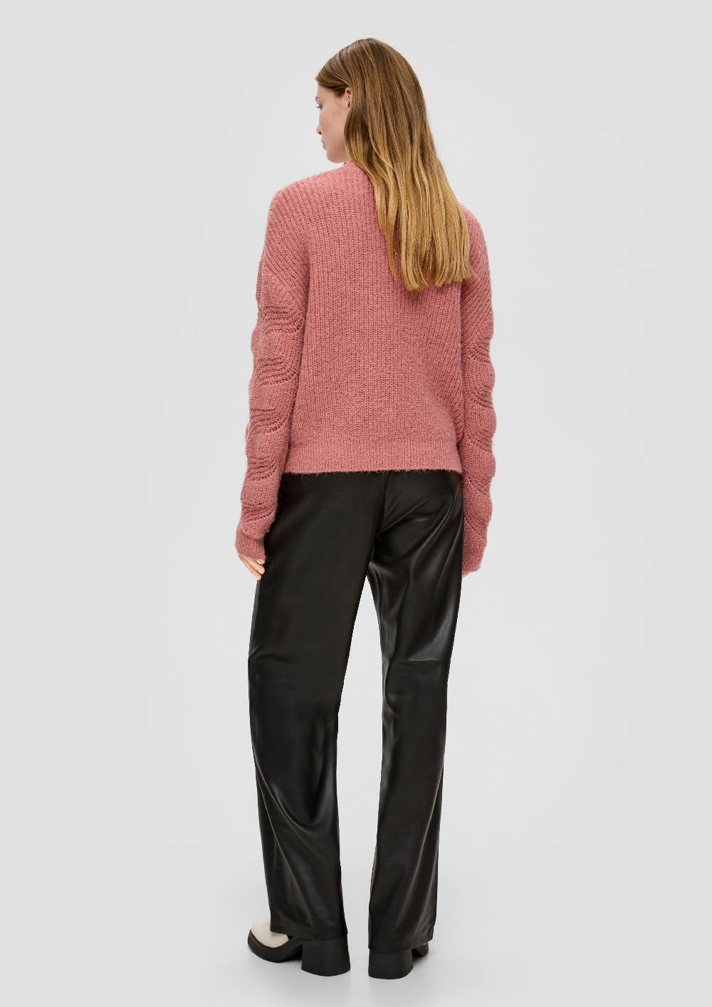 S.Oliver Strickpullover Mit Zopfmuster
