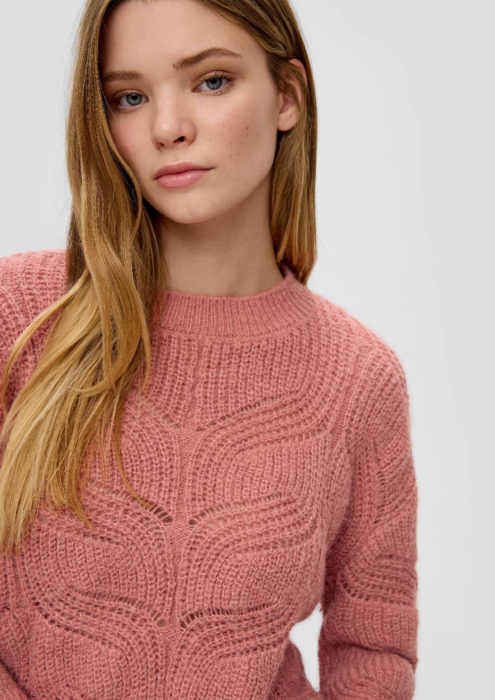 S.Oliver Strickpullover Mit Zopfmuster