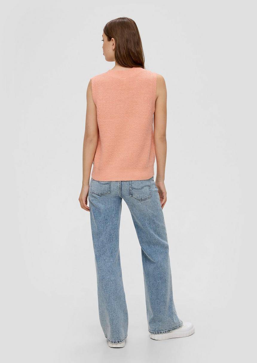 S.Oliver Strickpullunder Mit V-Neck