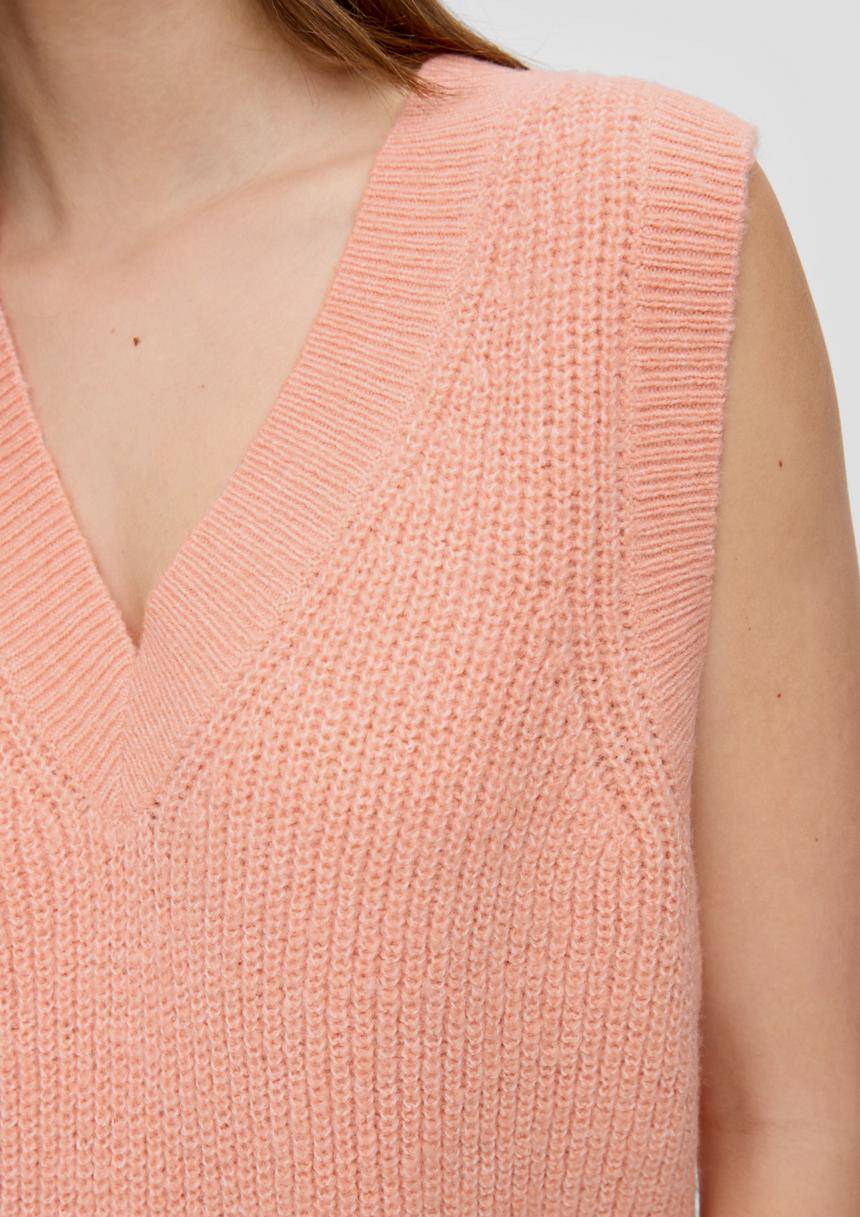 S.Oliver Strickpullunder Mit V-Neck