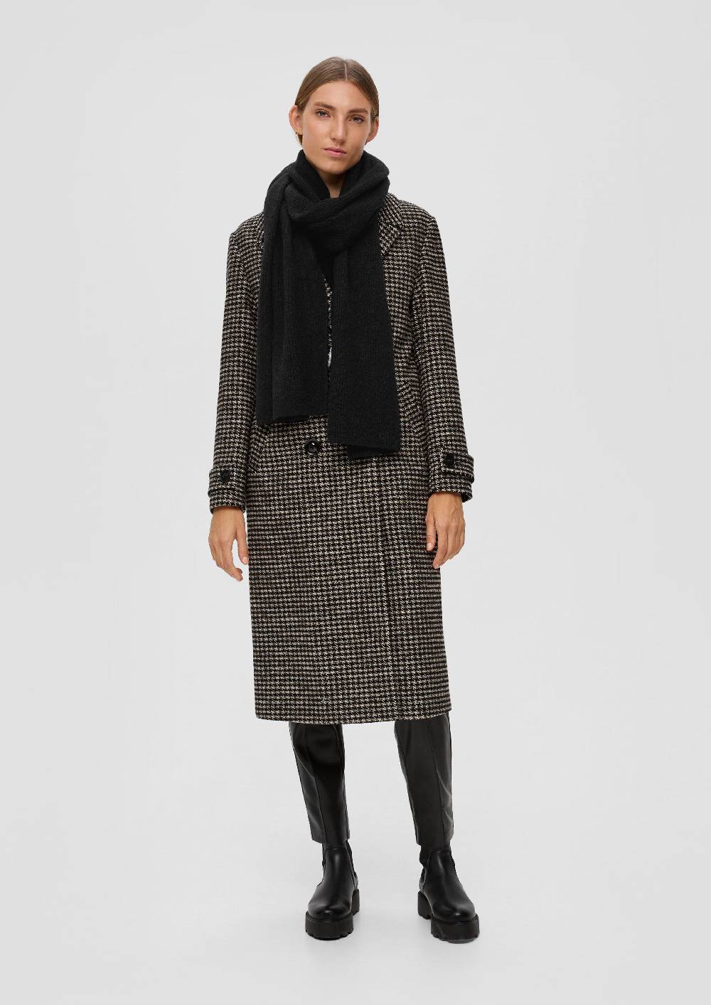 S.Oliver Strickschal Mit Wollanteil