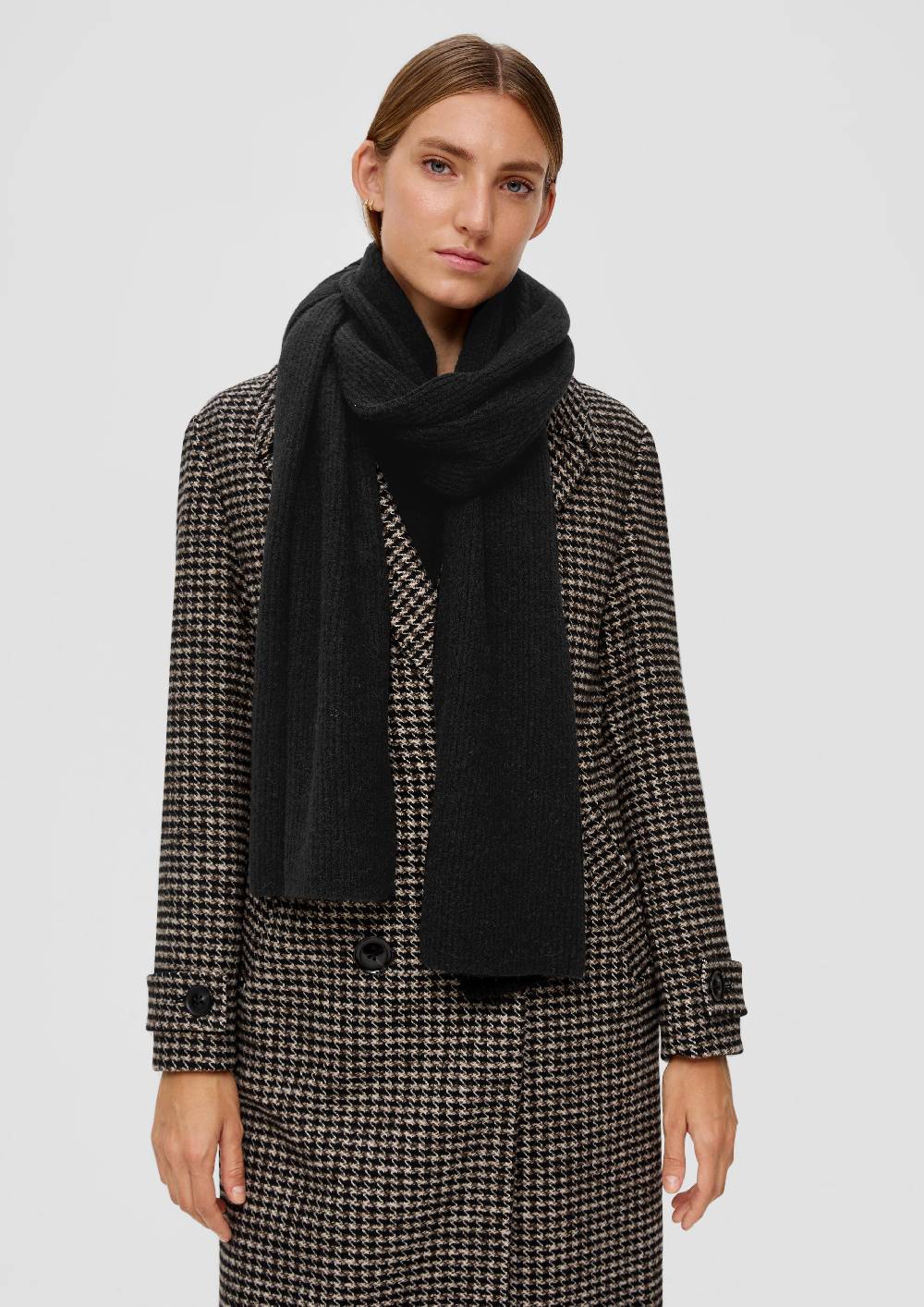 S.Oliver Strickschal Mit Wollanteil