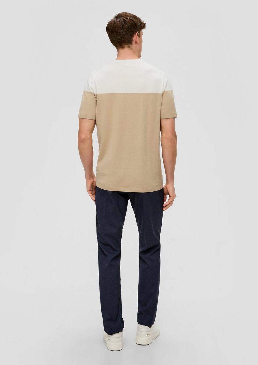 S.Oliver Strickshirt Mit Colour-Blocking